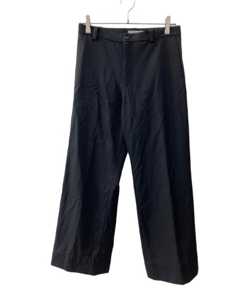 YOHJI YAMAMOTO（ヨウジヤマモト）YOHJI YAMAMOTO (ヨウジヤマモト) スラックス ブラック サイズ:SSの古着・服飾アイテム