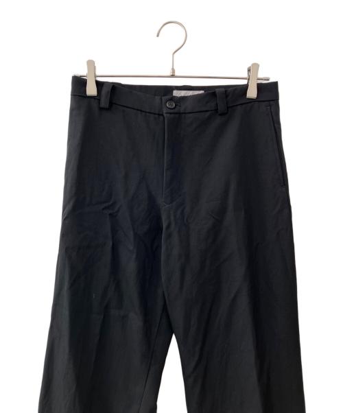 YOHJI YAMAMOTO（ヨウジヤマモト）YOHJI YAMAMOTO (ヨウジヤマモト) スラックス ブラック サイズ:SSの古着・服飾アイテム