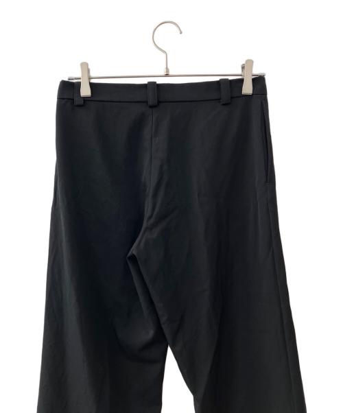 YOHJI YAMAMOTO（ヨウジヤマモト）YOHJI YAMAMOTO (ヨウジヤマモト) スラックス ブラック サイズ:SSの古着・服飾アイテム