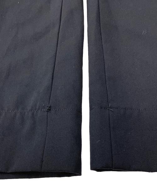 YOHJI YAMAMOTO（ヨウジヤマモト）YOHJI YAMAMOTO (ヨウジヤマモト) スラックス ブラック サイズ:SSの古着・服飾アイテム