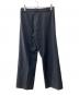 YOHJI YAMAMOTO (ヨウジヤマモト) スラックス ブラック サイズ:SS：26000円