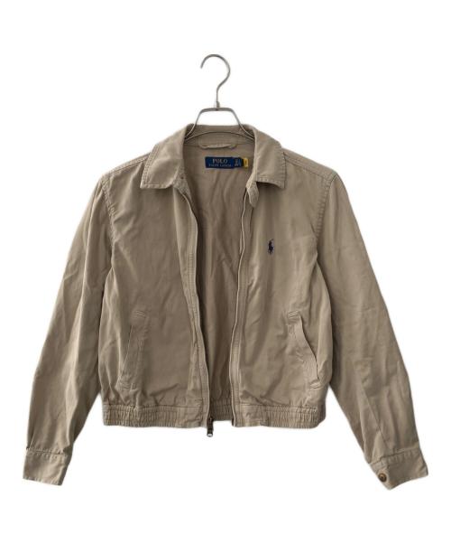 POLO RALPH LAUREN（ポロ・ラルフローレン）POLO RALPH LAUREN (ポロ・ラルフローレン) スイングトップ ベージュ サイズ:XSの古着・服飾アイテム