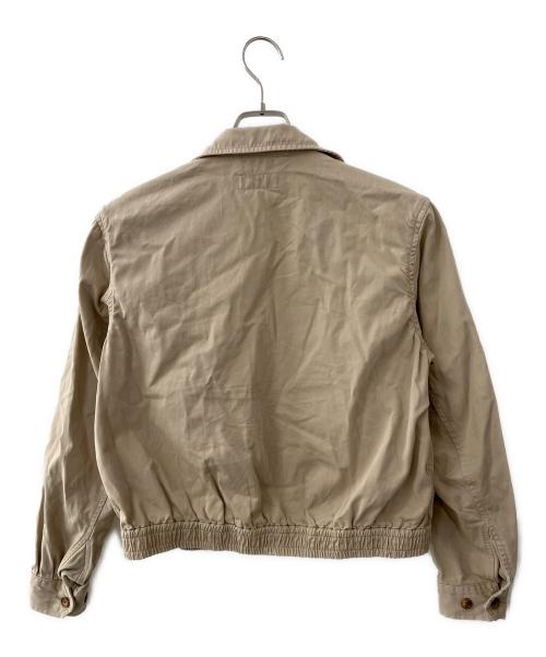 POLO RALPH LAUREN（ポロ・ラルフローレン）POLO RALPH LAUREN (ポロ・ラルフローレン) スイングトップ ベージュ サイズ:XSの古着・服飾アイテム