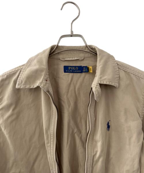 POLO RALPH LAUREN（ポロ・ラルフローレン）POLO RALPH LAUREN (ポロ・ラルフローレン) スイングトップ ベージュ サイズ:XSの古着・服飾アイテム