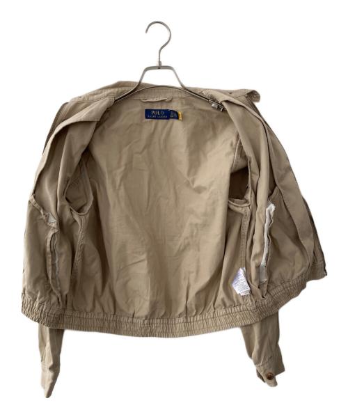 POLO RALPH LAUREN（ポロ・ラルフローレン）POLO RALPH LAUREN (ポロ・ラルフローレン) スイングトップ ベージュ サイズ:XSの古着・服飾アイテム
