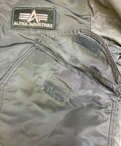 ALPHA（アルファ）ALPHA (アルファ) フライトジャケット オリーブ サイズ:Mの古着・服飾アイテム