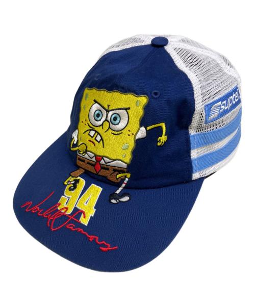 SUPREME（シュプリーム）Supreme (シュプリーム) スポンジボブ (LEGO) キャップ ネイビーの古着・服飾アイテム