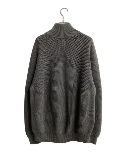 BATONER（バトナ―）BATONER (バトナ―) ドライバーズニット グレー サイズ:4の古着・服飾アイテム