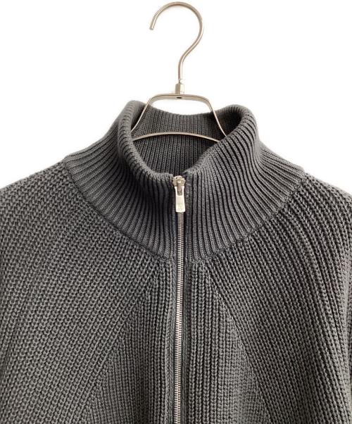 BATONER（バトナ―）BATONER (バトナ―) ドライバーズニット グレー サイズ:4の古着・服飾アイテム