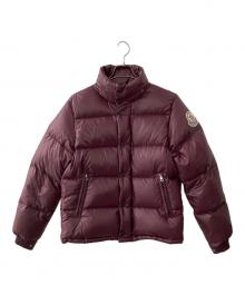MONCLER（モンクレール）の古着「ダウンジャケット」｜ワインレッド