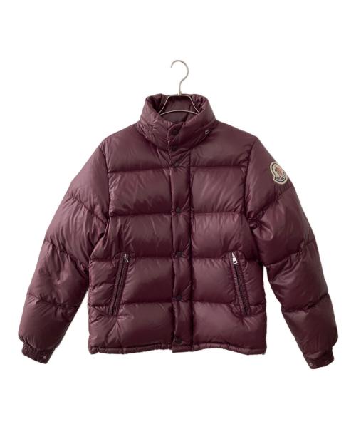 MONCLER（モンクレール）MONCLER (モンクレール) ダウンジャケット ワインレッド サイズ:1の古着・服飾アイテム
