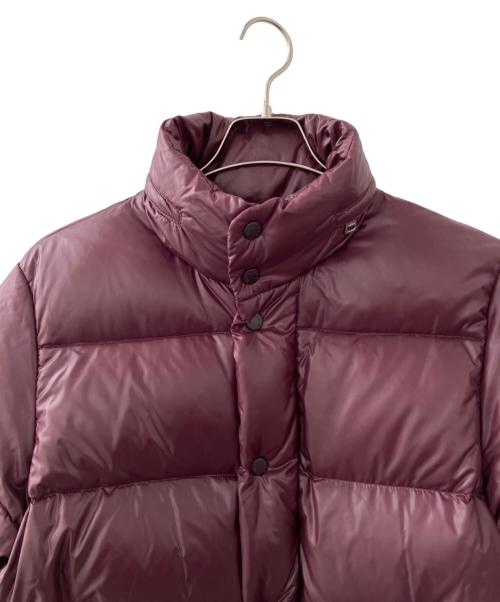 MONCLER（モンクレール）MONCLER (モンクレール) ダウンジャケット ワインレッド サイズ:1の古着・服飾アイテム