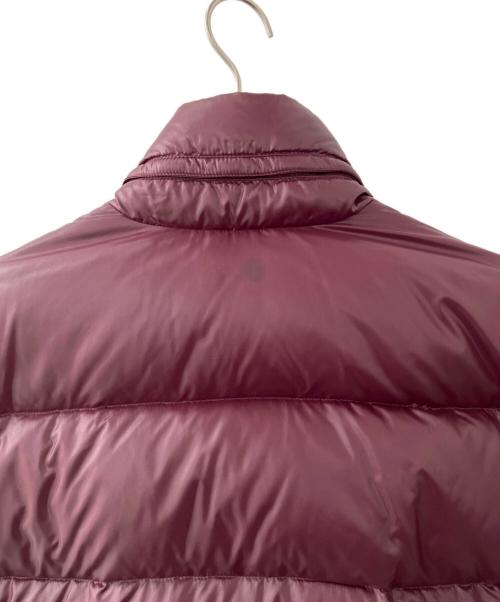 MONCLER（モンクレール）MONCLER (モンクレール) ダウンジャケット ワインレッド サイズ:1の古着・服飾アイテム
