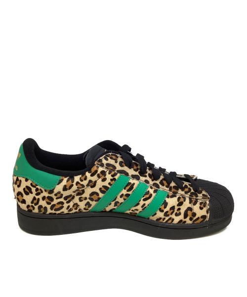 adidas（アディダス）adidas (アディダス) スーパースター II / Superstar II ベージュ×ブラック サイズ:28の古着・服飾アイテム