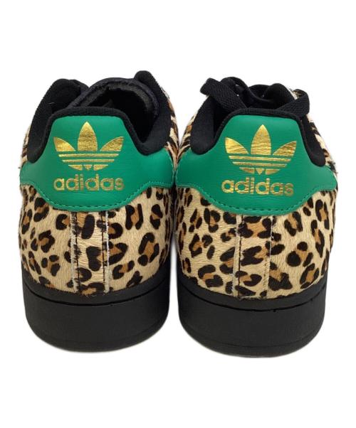 adidas（アディダス）adidas (アディダス) スーパースター II / Superstar II ベージュ×ブラック サイズ:28の古着・服飾アイテム