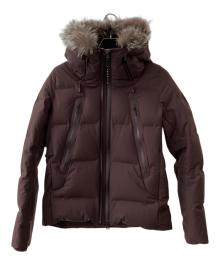 DESCENTE ALLTERRAIN（デザイント オルテライン）の古着「ダウンジャケット」｜ブラウン