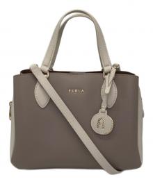 FURLA（フルラ）の古着「2WAYバッグ」｜グレー
