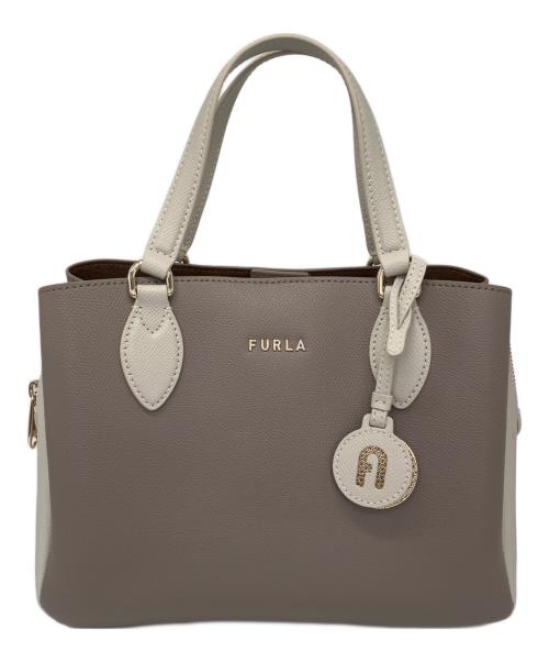 FURLA（フルラ）FURLA (フルラ) 2WAYバッグ グレーの古着・服飾アイテム