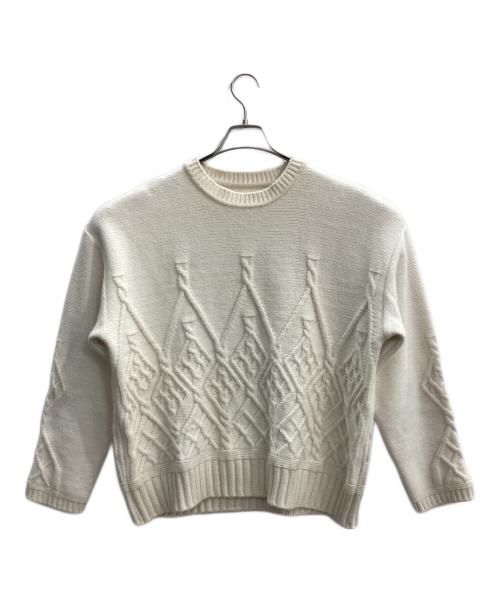 CITY（シティ）CITY (シティ) 厚手ニット アイボリー サイズ:1の古着・服飾アイテム