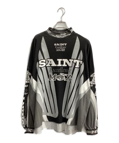 SAINT MICHAEL（セントマイケル）SAINT MICHAEL (セントマイケル) 長袖カットソー グレー サイズ:OSの古着・服飾アイテム