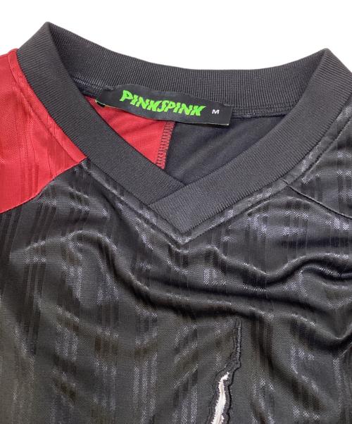 pinkspink（ピンクスピンク）PINKSPINK (ピンクスピンク) 長袖カットソー ブラック サイズ:Mの古着・服飾アイテム