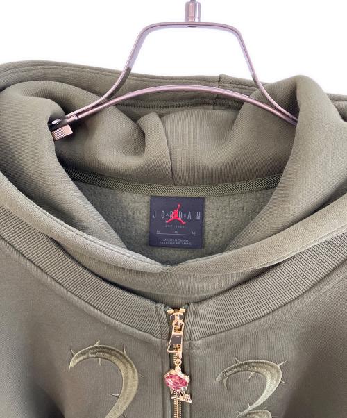 NIKE（ナイキ）NIKE (ナイキ) Teyana Taylor (テヤナ・テイラー) ジップパーカー グリーン サイズ:Mの古着・服飾アイテム