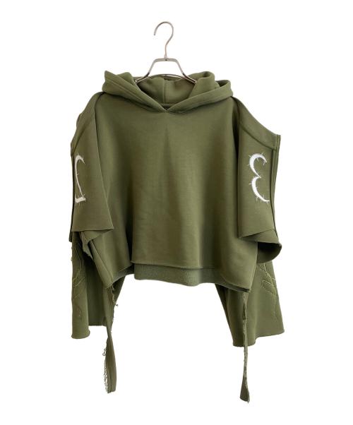 NIKE（ナイキ）NIKE (ナイキ) Teyana Taylor (テヤナ・テイラー) ジップパーカー グリーン サイズ:Mの古着・服飾アイテム