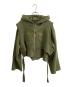 NIKE（ナイキ）の古着「ジップパーカー」｜グリーン