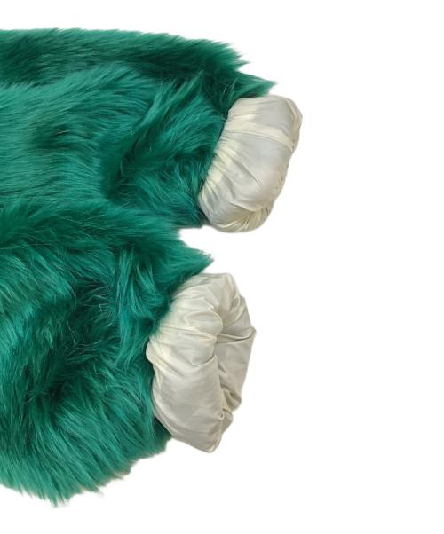 myne（マイン）myne (マイン) フェイクファージャケット グリーン サイズ:Lの古着・服飾アイテム