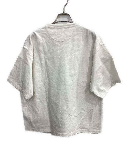 VALENTINO（ヴァレンティノ）VALENTINO (ヴァレンティノ) 半袖カットソー ホワイト×ライトグリーン サイズ:Sの古着・服飾アイテム