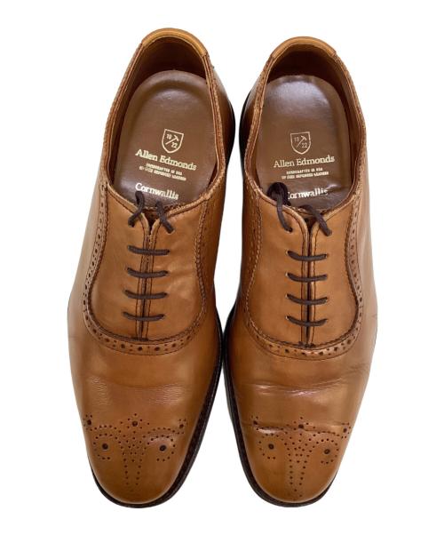 Allen Edmonds（アレン エドモンズ）Allen Edmonds (アレン エドモンズ) Cornwallis　プレーントゥシューズ ブラウン サイズ:7の古着・服飾アイテム