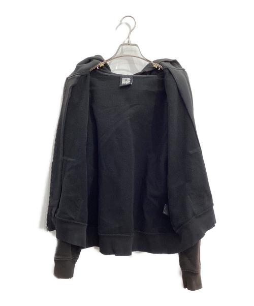 BREATH（ブレス）BREATH (ブレス) ジップパーカー ブラック サイズ:Lの古着・服飾アイテム