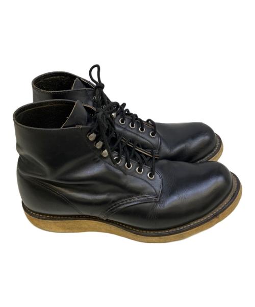 RED WING（レッドウィング）RED WING (レッドウィング) 6-inch Classic Round ブラック サイズ:8 1/2の古着・服飾アイテム
