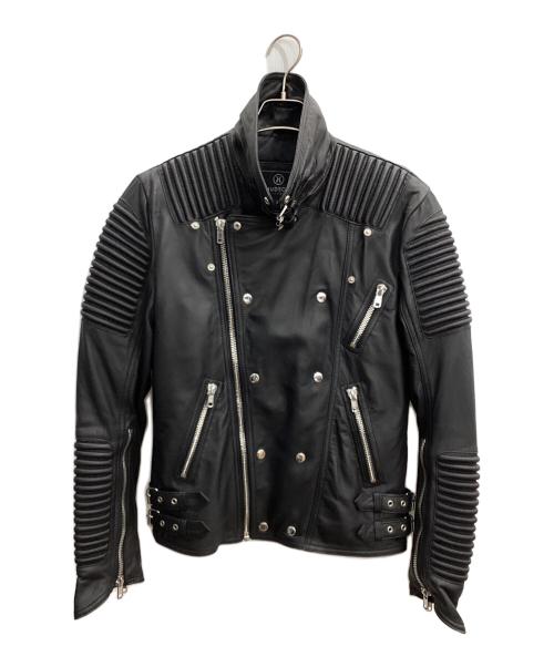 HUDSON（ハドソン）HUDSON (ハドソン) レザーライダースジャケット ブラック サイズ:Ｓの古着・服飾アイテム