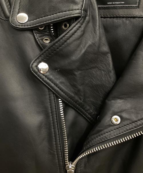 HUDSON（ハドソン）HUDSON (ハドソン) レザーライダースジャケット ブラック サイズ:Ｓの古着・服飾アイテム
