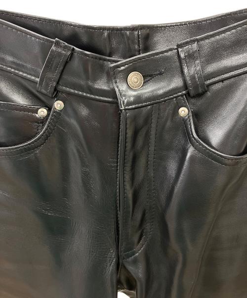 Schott（ショット）Schott (ショット) レザーパンツ ブラック サイズ:30の古着・服飾アイテム
