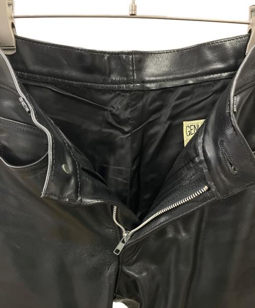 Schott（ショット）Schott (ショット) レザーパンツ ブラック サイズ:30の古着・服飾アイテム