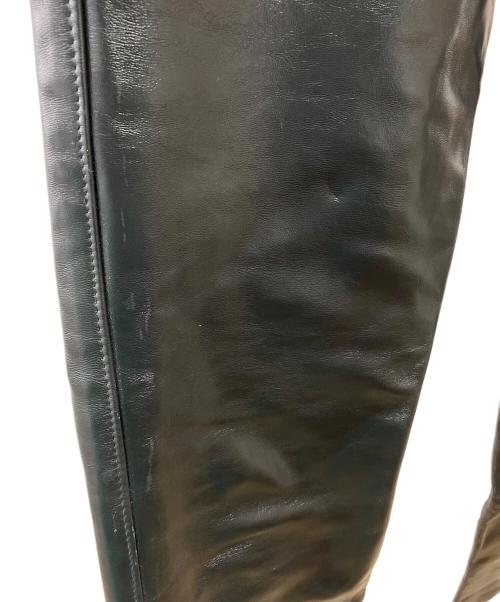 Schott（ショット）Schott (ショット) レザーパンツ ブラック サイズ:30の古着・服飾アイテム