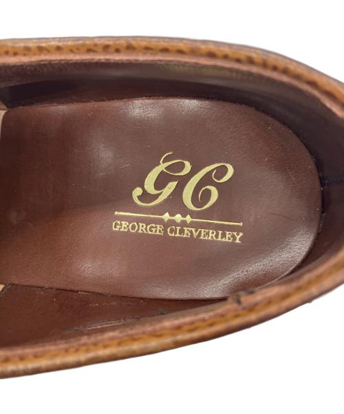 George Cleverley（ジョージクレバリ）George Cleverley (ジョージクレバリ) ウィングチップシューズ ブラウン サイズ:7　1/2の古着・服飾アイテム