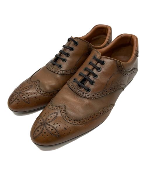 LOUIS VUITTON（ルイ ヴィトン）LOUIS VUITTON (ルイ ヴィトン) ウィングチップシューズ ブラウン サイズ:8 1/2の古着・服飾アイテム
