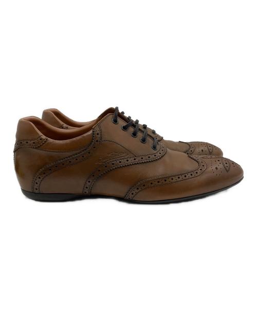 LOUIS VUITTON（ルイ ヴィトン）LOUIS VUITTON (ルイ ヴィトン) ウィングチップシューズ ブラウン サイズ:8 1/2の古着・服飾アイテム