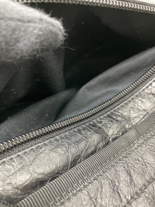 BALENCIAGA（バレンシアガ）BALENCIAGA (バレンシアガ) ショルダーバッグ ブラックの古着・服飾アイテム