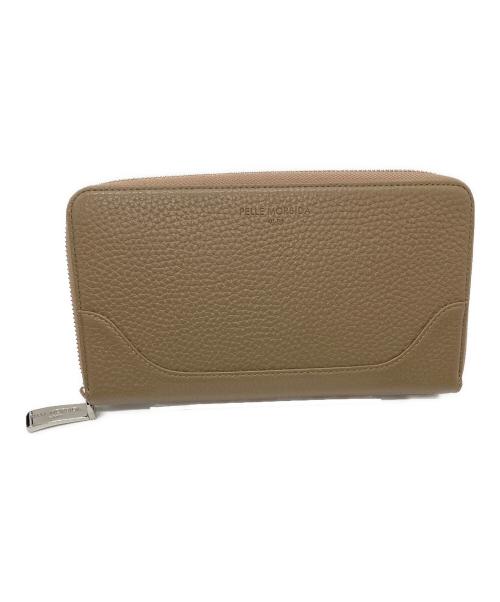 PELLE MORBIDA（ペッレモルビダ）PELLE MORBIDA (ペッレモルビダ) 長財布 グレーの古着・服飾アイテム