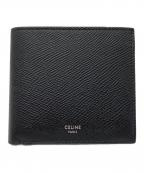 CELINEセリーヌ）の古着「2つ折り財布」｜ブラック