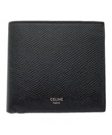 CELINE（セリーヌ）の古着「2つ折り財布」｜ブラック