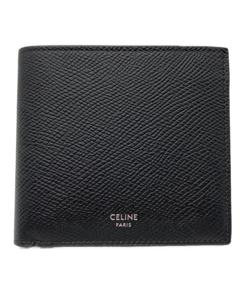 CELINE（セリーヌ）CELINE (セリーヌ) 2つ折り財布 ブラックの古着・服飾アイテム