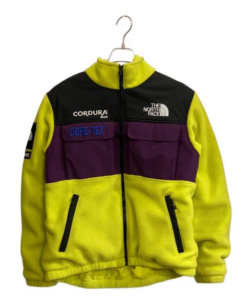 THE NORTH FACE（ザ ノース フェイス）THE NORTH FACE (ザ ノース フェイス) SUPREME (シュプリーム) フリースジャケット グリーン×ブラック サイズ:Mの古着・服飾アイテム
