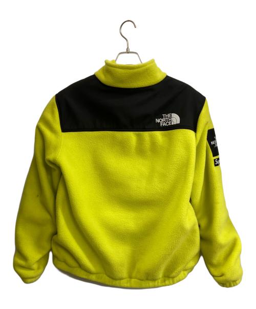 THE NORTH FACE（ザ ノース フェイス）THE NORTH FACE (ザ ノース フェイス) SUPREME (シュプリーム) フリースジャケット グリーン×ブラック サイズ:Mの古着・服飾アイテム