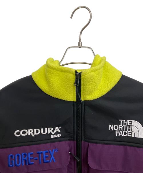 THE NORTH FACE（ザ ノース フェイス）THE NORTH FACE (ザ ノース フェイス) SUPREME (シュプリーム) フリースジャケット グリーン×ブラック サイズ:Mの古着・服飾アイテム