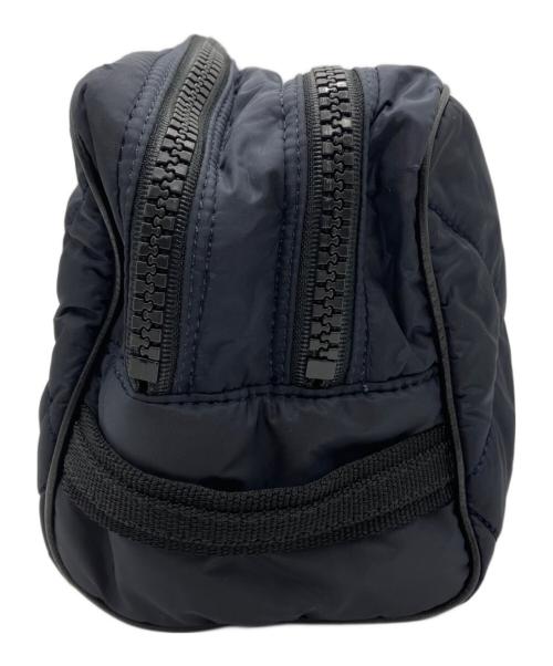MONCLER（モンクレール）MONCLER (モンクレール) キルティングビューティーケース ブラックの古着・服飾アイテム